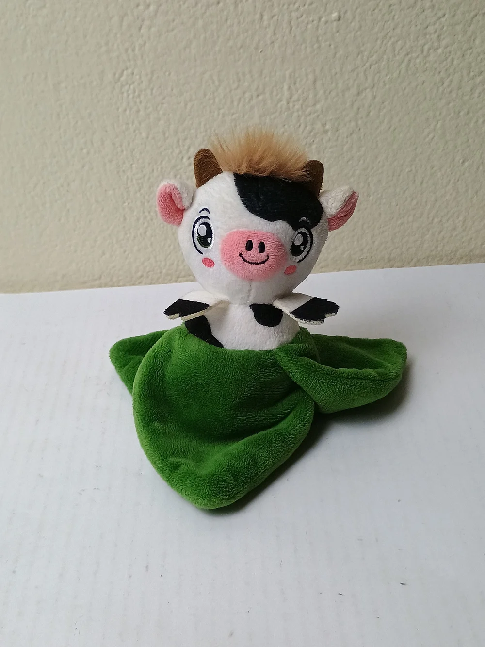 John Deere Peek N' Peel Cow Plush 